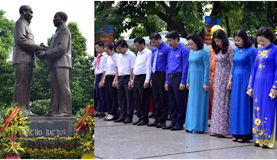 Lãnh đạo Thành phố dâng hoa tưởng niệm Chủ tịch Tôn Đức Thắng