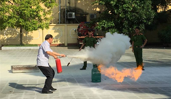 Nâng cao kiến thức, kỹ năng phòng cháy, chữa cháy