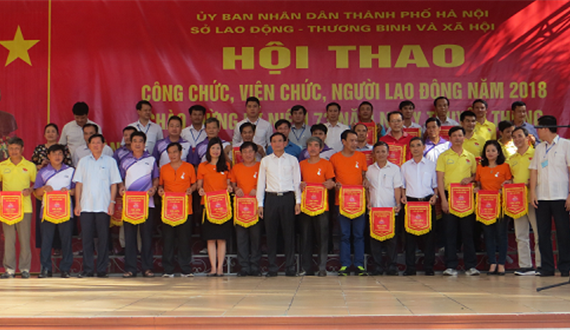 Hội thao kỷ niệm 73 năm Ngày truyền thống Ngành Lao động – Thương binh xã hội Thủ đô