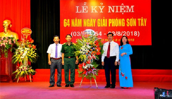 Kỷ niệm 64 năm Ngày giải phóng Thị xã Sơn Tây