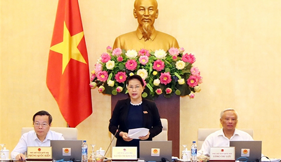 Khai mạc phiên họp thứ 27 của Ủy ban Thường vụ Quốc hội