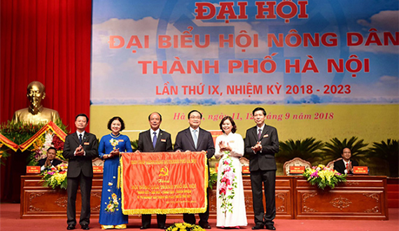 Khai mạc Đại hội đại biểu Hội Nông dân thành phố Hà Nội lần thứ IX