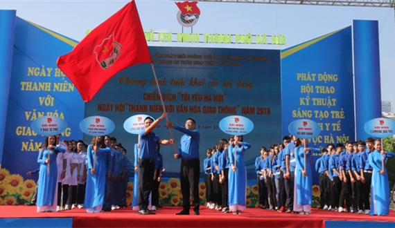Hơn 1.000 đoàn viên, thanh niên tham gia hưởng ứng chiến dịch “Tôi yêu Hà Nội”
