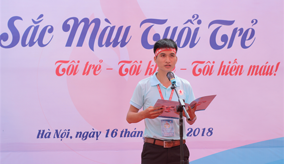 Ngày hội Sắc màu tuổi trẻ:  Tôi trẻ - Tôi khỏe - Tôi hiến máu