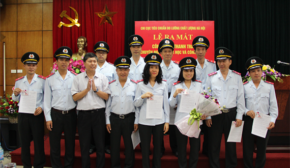 Ra mắt lực lượng thanh tra chuyên ngành khoa học và công nghệ