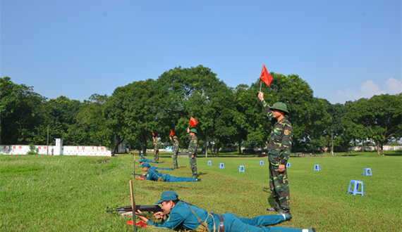 Hội thao Quốc phòng lực lượng dân quân tự vệ huyện Gia Lâm năm 2018