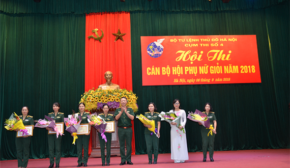 Sôi nổi Hội thi Cán bộ phụ nữ giỏi năm 2018