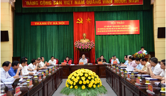 Hà Nội lấy ý kiến Hội đồng Lý luận Trung ương và nguyên lãnh đạo thành phố về mô hình chính quyền đô thị