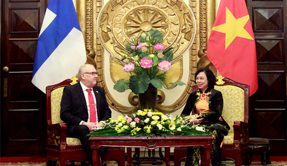 Đưa mối quan hệ hợp tác giữa Hà Nội và vùng Nam Ostrobothnia ngày càng hiệu quả, thực chất