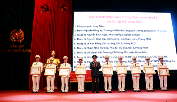 Công an Thành phố triển khai nhiệm vụ năm 2019