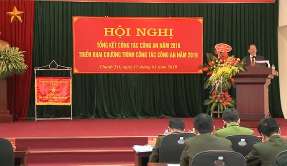 Công an huyện Thanh Trì: Chủ động, nêu gương, kỷ cương, trách nhiệm, hiệu quả