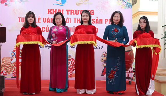 Khai trương Tuần lễ vàng giới thiệu sản phẩm của phụ nữ Thủ đô