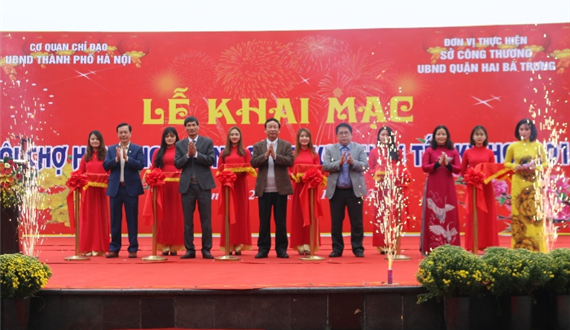 Gần 150 gian hàng tham gia Hội chợ hàng hóa nông sản thực phẩm Tết Kỷ Hợi năm 2019