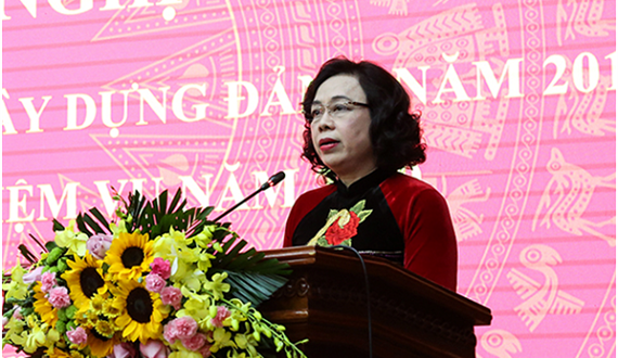 Quận ủy Ba Đình triển khai nhiệm vụ công tác xây dựng Đảng năm 2019