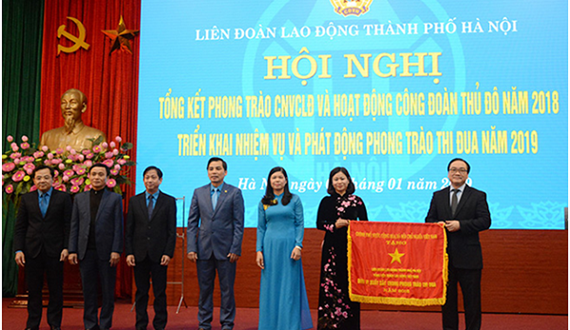 Ủy viên Bộ Chính trị, Bí thư Thành ủy Hà Nội Hoàng Trung Hải: Tin tưởng Công đoàn Thủ đô sẽ đi đầu trong sự nghiệp công nghiệp hoá, hiện đại