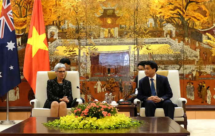 Thành phố Hà Nội và bang Victoria (Australia): Đẩy mạnh tăng cường hợp tác trên nhiều lĩnh vực