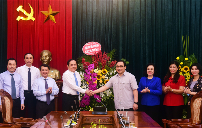 Ủy ban Trung ương MTTQ Việt Nam chúc mừng Ngày Giải phóng Thủ đô