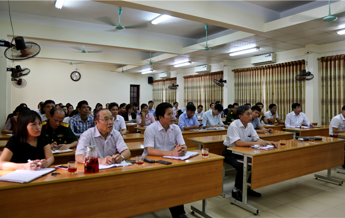 Hội nghị tập huấn công tác bảo vệ nền tảng tư tưởng của Đảng