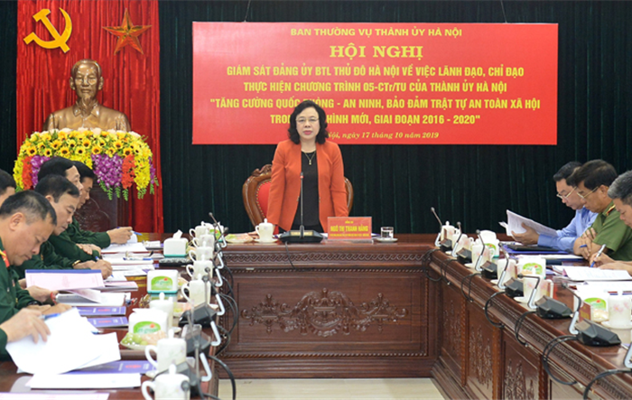 Bảo đảm tuyệt đối an ninh, an toàn, phục vụ Đại hội Đảng bộ các cấp