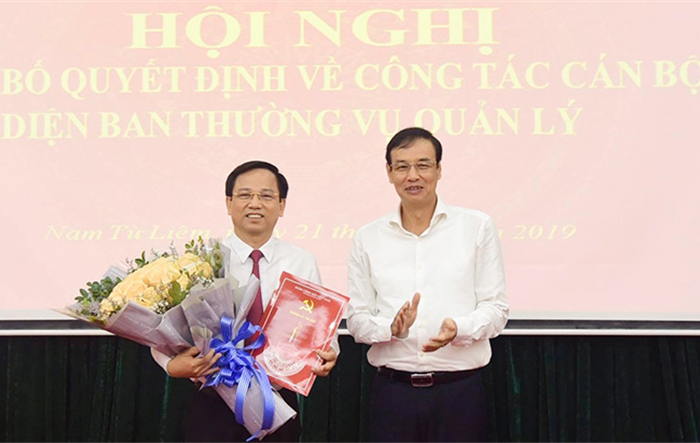 Đồng chí Nguyễn Thanh Minh được điều động  giữ chức Phó Trưởng ban Tổ chức Thành ủy