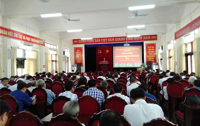Huyện Đan Phượng tổng kết phong trào “Người tốt, việc tốt” năm 2019