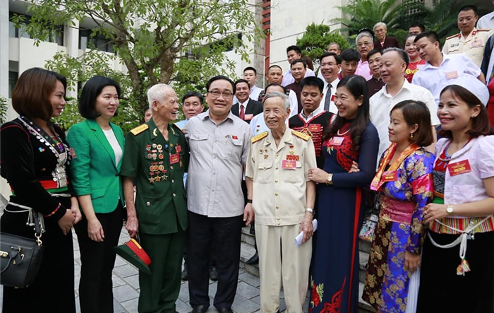 Gặp mặt đại biểu tiêu biểu dự Đại hội đại biểu  các dân tộc thiểu số thành phố Hà Nội lần thứ III