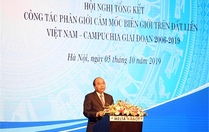Xây dựng biên giới Việt Nam - Cam-pu-chia hòa bình, hữu nghị, hợp tác cùng phát triển 