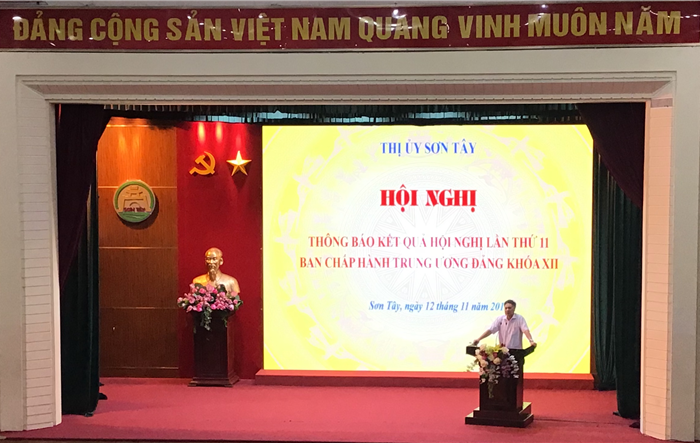 Thông báo kết quả Hội nghị lần thứ 11 Ban Chấp hành Trung ương Đảng khóa XII