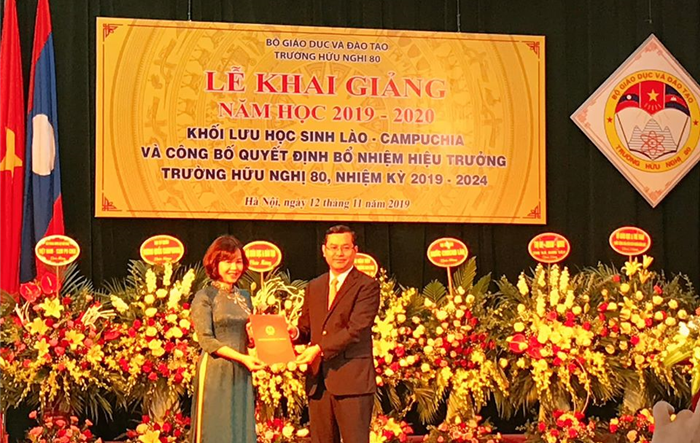  Trường Hữu nghị 80 khai giảng năm học 2019-2020
