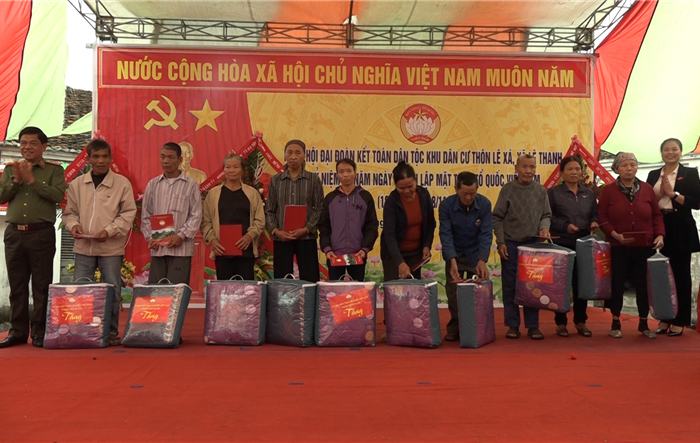 Giám đốc Công an Thành phố dự Ngày hội Đại đoàn kết toàn dân tộc tại huyện Mỹ Đức