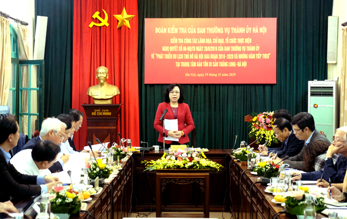 Phát huy hơn nữa giá trị Khu di tích Hoàng Thành Thăng Long
