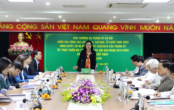 Phát triển du lịch là một kết quả nổi bật của cả nhiệm kỳ