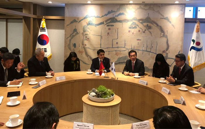 Tăng cường hợp tác đầu tư giữa Seoul và Hà Nội