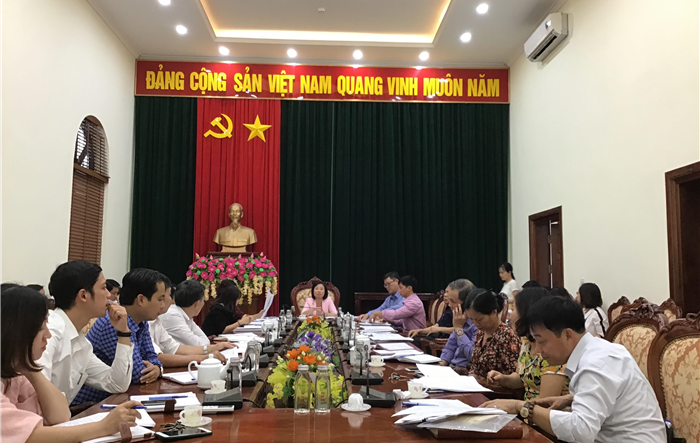 Thị ủy Sơn Tây hướng dẫn kiểm điểm, đánh giá, xếp loại tổ chức Đảng, đảng viên năm 2019