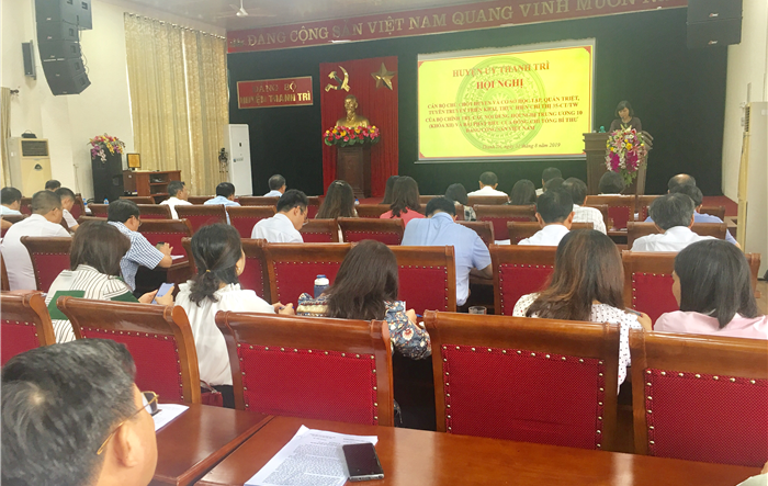 Huyện ủy Thanh Trì: Đẩy mạnh công tác xây dựng Đảng trong sạch, vững mạnh