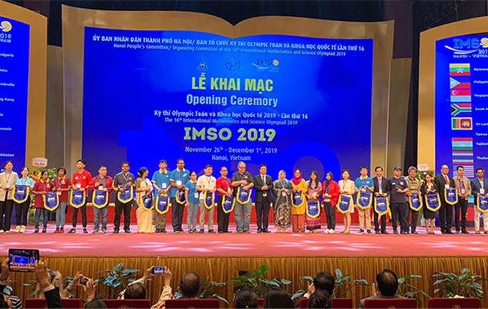 Khai mạc kỳ thi Olympic toán học và khoa học quốc tế 2019