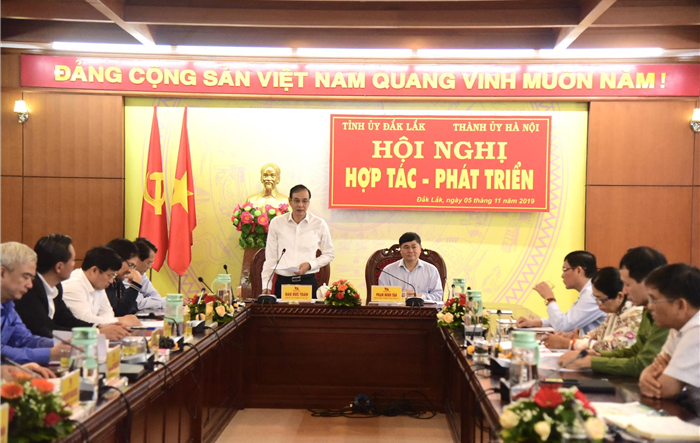Thành phố Hà Nội sẵn sàng chia sẻ cách làm hay, mô hình hiệu quả với tỉnh Đắk Lắk