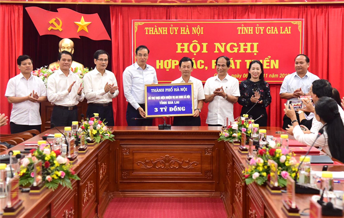 Hà Nội và Gia Lai thúc đẩy hợp tác thực chất, hiệu quả   