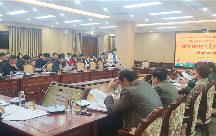 Hội nghị Ban Chấp hành Đảng bộ huyện Hoài Đức lần thứ 36, khóa XXIII