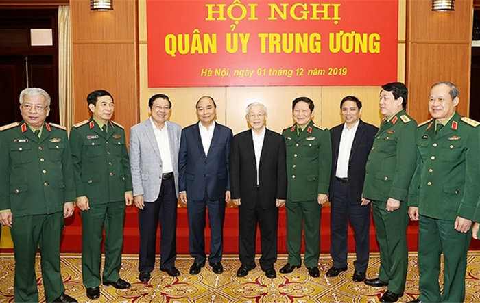 Tổng Bí thư, Chủ tịch nước Nguyễn Phú Trọng chủ trì Hội nghị Quân ủy Trung ương