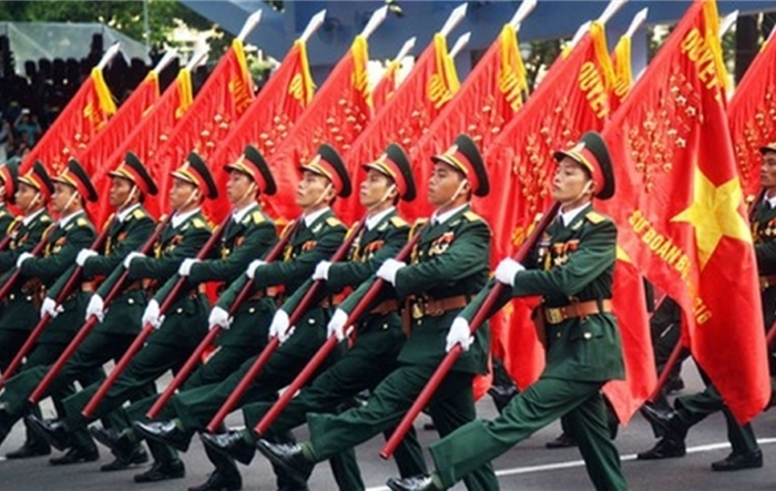 75 năm Quân đội nhân dân Việt Nam anh hùng vững bước dưới lá cờ vinh quang của Đảng