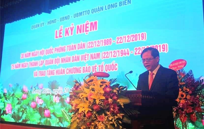 Kỷ niệm 75 năm Ngày thành lập Quân đội nhân dân Việt Nam và 30 năm Ngày hội Quốc phòng toàn dân