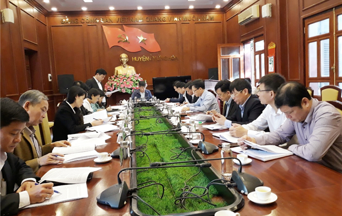 Họp Tiểu ban Văn kiện Đại hội đại biểu Đảng bộ huyện Ứng Hòa lần thứ XXIV