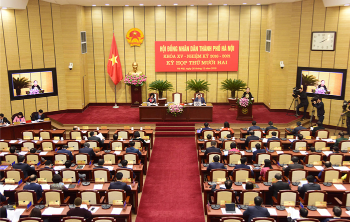 Kỳ họp thứ mười hai (không thường kỳ), HĐND thành phố Hà Nội khóa XV: Thông qua 2  Nghị quyết quan trọng