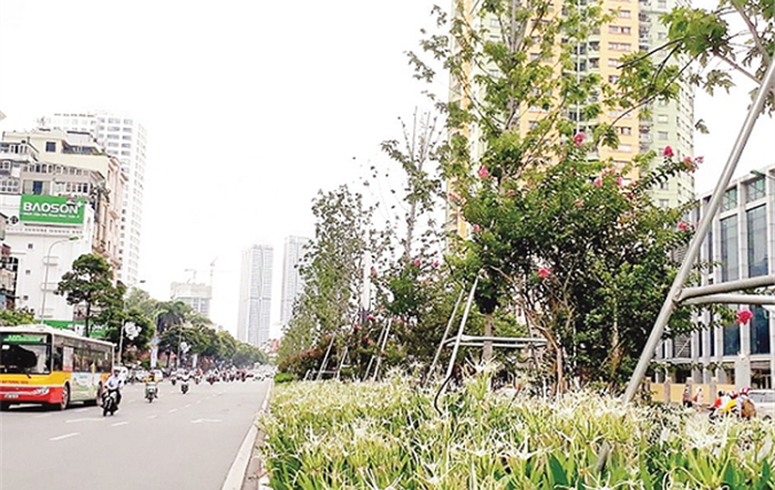 Xây dựng Hà Nội sáng, xanh, sạch, đẹp