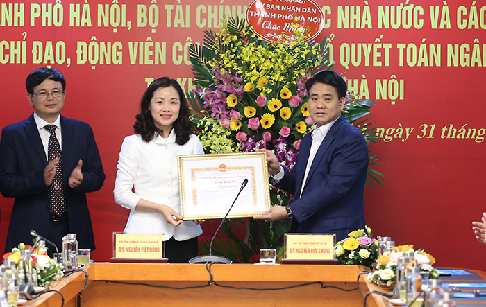 Hà Nội thu ngân sách Nhà nước đạt hơn 268.000 tỷ đồng, vượt gần 2% dự toán