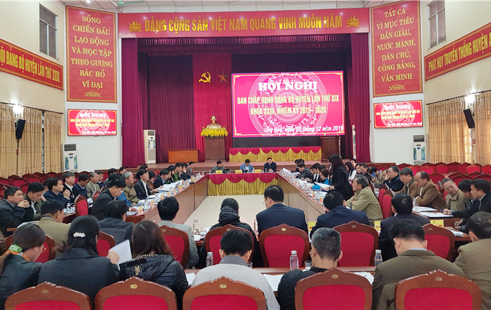 Hội nghị Ban Chấp hành Đảng bộ huyện Ứng Hòa lần thứ XIX, khóa XXIII