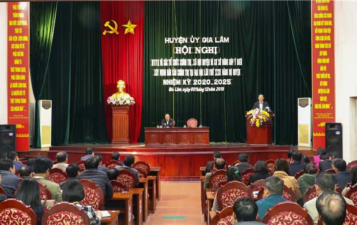 Đóng góp ý kiến xây dựng Báo cáo Chính trị tại Đại hội lần thứ XXII Đảng bộ huyện Gia Lâm