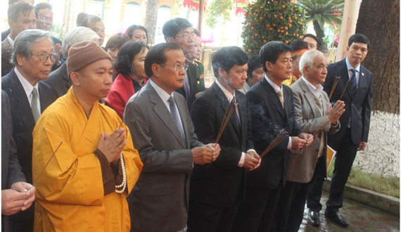 Lễ dâng hương khai Xuân Kỷ Hợi tại Hoàng thành Thăng Long