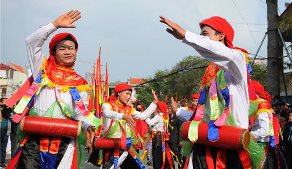 Lễ hội làng Triều Khúc đón nhận Bằng Di sản Văn hóa phi vật thể quốc gia